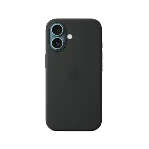 Funda de Silicona para Iphone 16 Original Apple - Color Negro miniatura 2