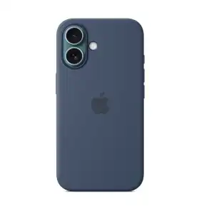 Funda de Silicona para Iphone 16 Original Apple - Color Azul Denim miniatura 1