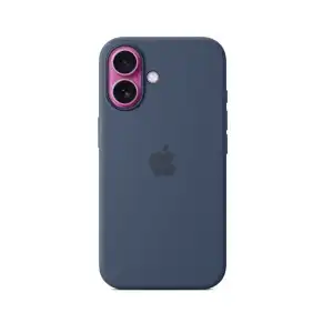 Funda de Silicona para Iphone 16 Original Apple - Color Azul Denim miniatura 3