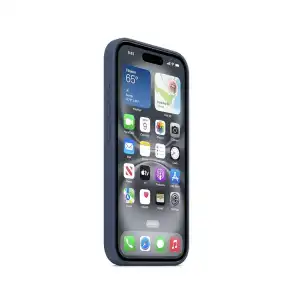 Funda de Silicona para Iphone 16 Original Apple - Color Azul Denim miniatura 5