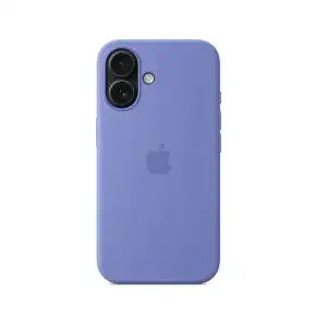 Funda de Silicona para Iphone 16 Original Apple - Color Violeta Bígaro miniatura 6