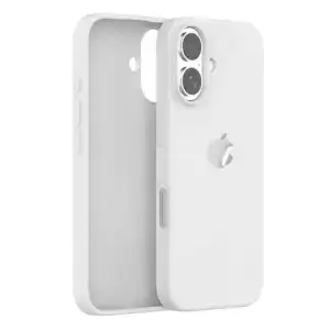 Funda de Silicona para Iphone 16 Original Apple - Color Blanco miniatura 1
