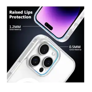 Funda Transparente con MagSafe para Iphone 15 Pro Max miniatura 2