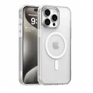 Funda Transparente con MagSafe para Iphone 15 Pro Max miniatura 1