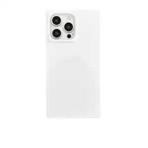 Funda de TPU Flexible para Iphone 15 Pro Max - Color Blanco miniatura 1