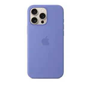 Funda de Silicona para Iphone 15 Pro Original Apple - Color Violeta Bígaro miniatura 2
