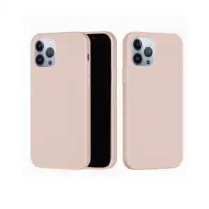 Funda de Silicona para IPhone 14 Pro Original Apple  - Color Beige miniatura 1