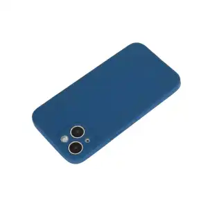 Funda de TPU Flexible con diseño antideslizante ,  suave al tacto para Iphone 15 Plus  - Color Azul miniatura 4
