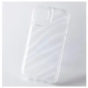 Funda de TPU Transparente diseño de patrón de ondas de agua, a prueba de golpes para Iphone 15 Plus - Color Clear Marca Zkacase miniatura 2
