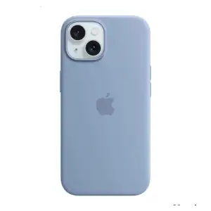 Funda de Silicona para Iphone 15 Original Apple - Color Azul Invierno miniatura 1