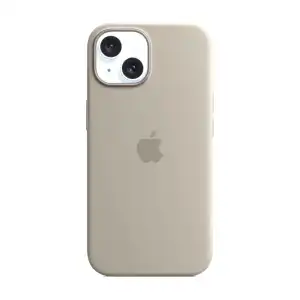 Funda de Silicona para Iphone 15 - Color Arcilla Claro miniatura 3