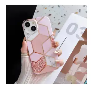 Funda de TPU Flexible para Iphone 15 de diseño Rosa - Marca Jmltech miniatura 2